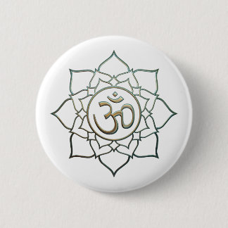 Macaron Rond 5 Cm Lotus Flower Om
