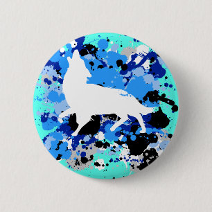 Macaron Rond 5 Cm loup