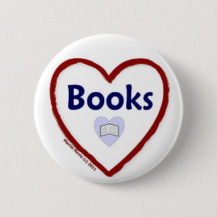 Macaron Rond 5 Cm Love Books