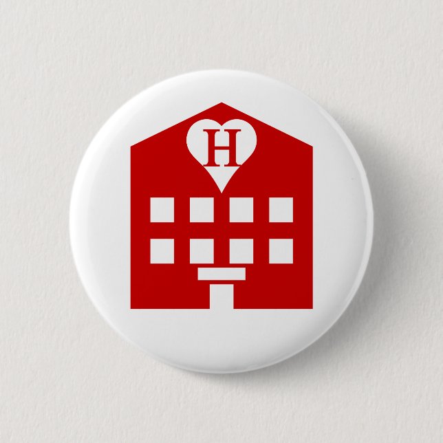 Macaron Rond 5 Cm Love Hotel Japanese Emoji (Devant)