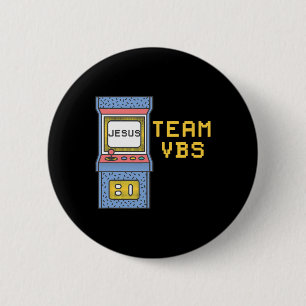 Macaron Rond 5 Cm Love Vbs 2024 Video Game Vacation Bible School Ret