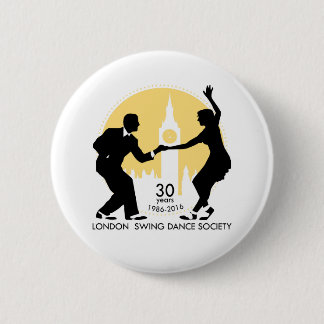 Macaron Rond 5 Cm LSDS 30 ans d'anniversaire de Lindy d'insigne