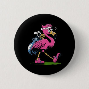 Macaron Rond 5 Cm Lunettes de soleil de golf Ping Flamingo Femme Dam