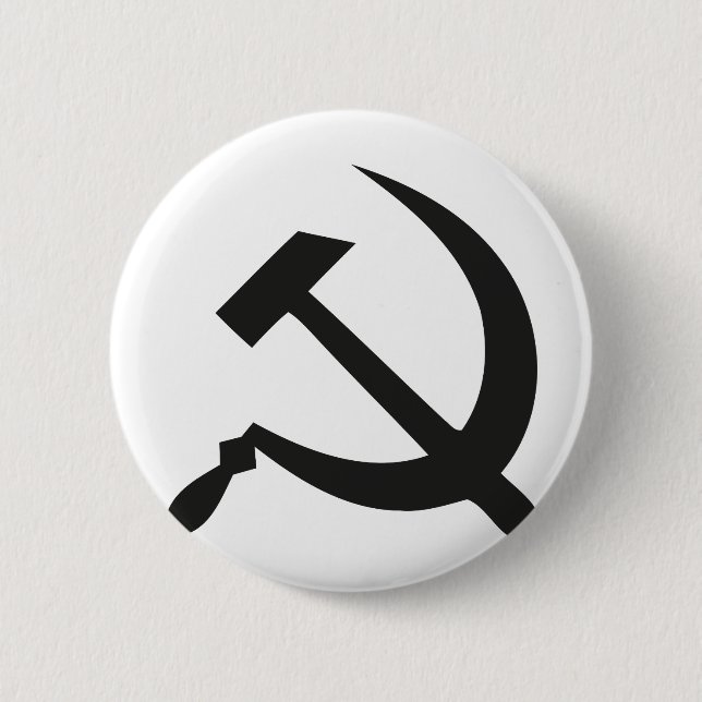 MACARON ROND 5 CM L'URSS/CCCP/URSS (Devant)