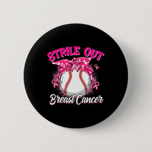 Macaron Rond 5 Cm Lutte contre le cancer du sein