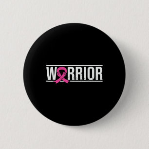 Macaron Rond 5 Cm Lutte sur le cancer du sein du ruban