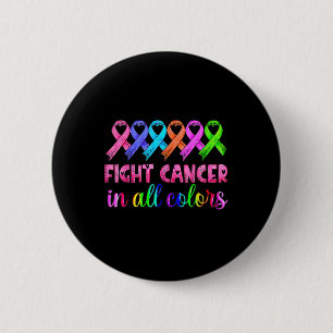 Macaron Rond 5 Cm Lutter contre le cancer dans toutes les couleurs P