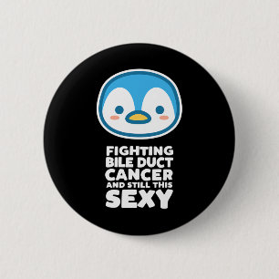 Macaron Rond 5 Cm Lutter contre le cancer de la bille Duct encore ce