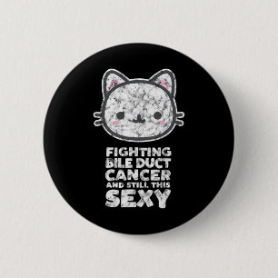 Macaron Rond 5 Cm Lutter contre le cancer de la bille Duct Toujours