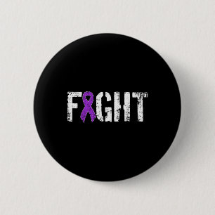 Macaron Rond 5 Cm Lutter contre le cancer pancréatique - Sensibilisa