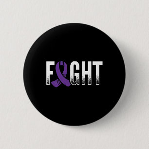 Macaron Rond 5 Cm Lutter contre l'épilepsie violette