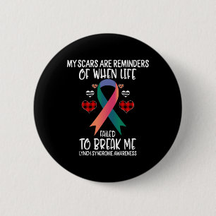 Macaron Rond 5 Cm Lynch Syndrome Sensibilisation aux cicatrices des 