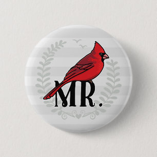 Macaron Rond 5 Cm M. Cardinal M. et Mme His et sien