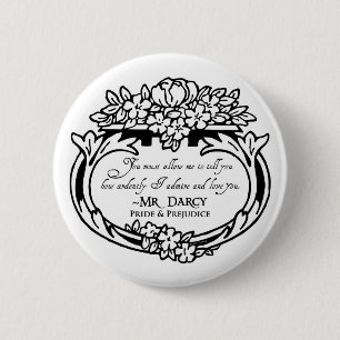 Macaron Rond 5 Cm M. Darcy Loves et admire