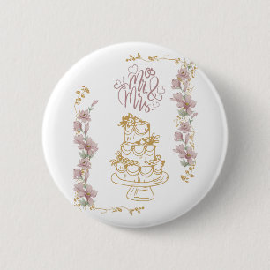 Macaron Rond 5 Cm m. et mme