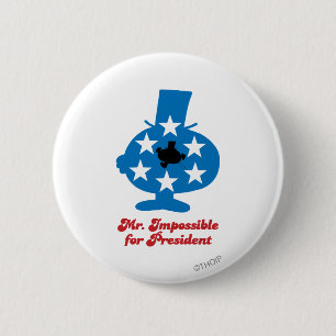 Macaron Rond 5 Cm M. Impossible Pour Le Président