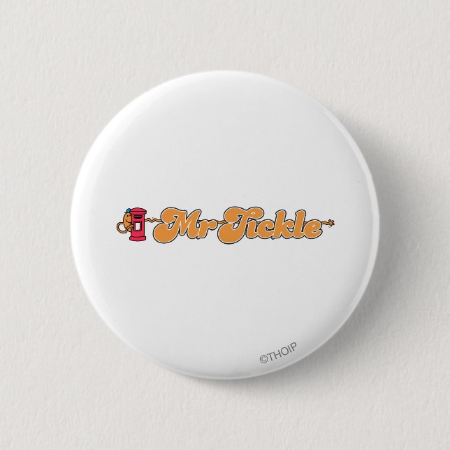 Macaron Rond 5 Cm M. Tickle | Rester caché (Devant)