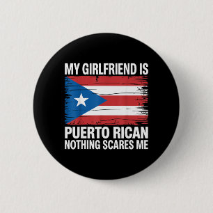 Macaron Rond 5 Cm Ma copine est de Porto Rico Nothing Es Me