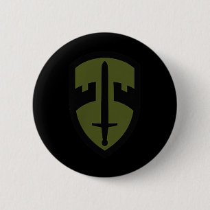 Macaron Rond 5 Cm Mac-v Army Small Unit Patch Full Color Vietnam Vet