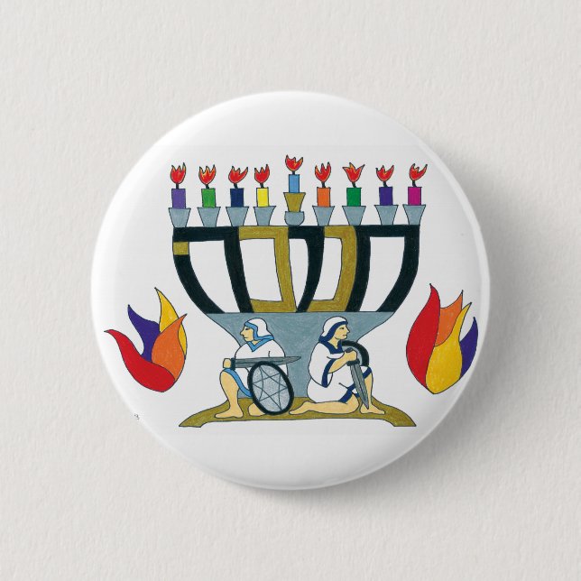 Macaron Rond 5 Cm Macabees (Devant)