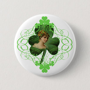 Macaron Rond 5 Cm Madame assez irlandaise