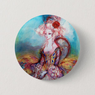 Macaron Rond 5 Cm MADAME POMPADOUR Élégante mode beauté