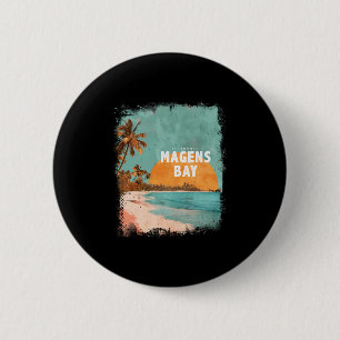 Macaron Rond 5 Cm Magens Y St Thomas Îles Vierges Vacances Tril Be
