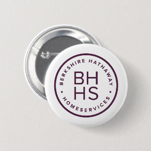 Macaron Rond 5 Cm Magnifique Berkshire Hathaway Buttons