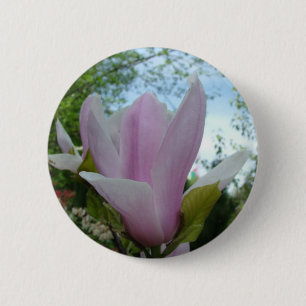 Macaron Rond 5 Cm magnolia flower