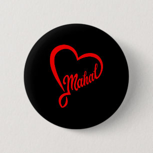 Macaron Rond 5 Cm Mahal Kita Amour Philippins Anniversaire Saint-Val