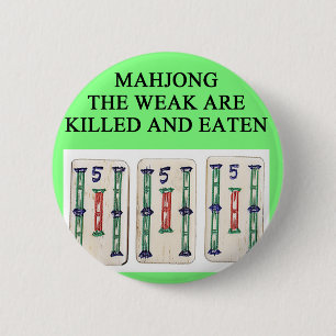 MACARON ROND 5 CM MAHJONG