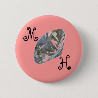 Macaron Rond 5 Cm Maid of Honor Pin