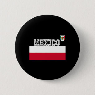 Macaron Rond 5 Cm Maillot de foot mexicain vert drapeau kits de foot