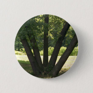Macaron Rond 5 Cm Main de bouton de nature