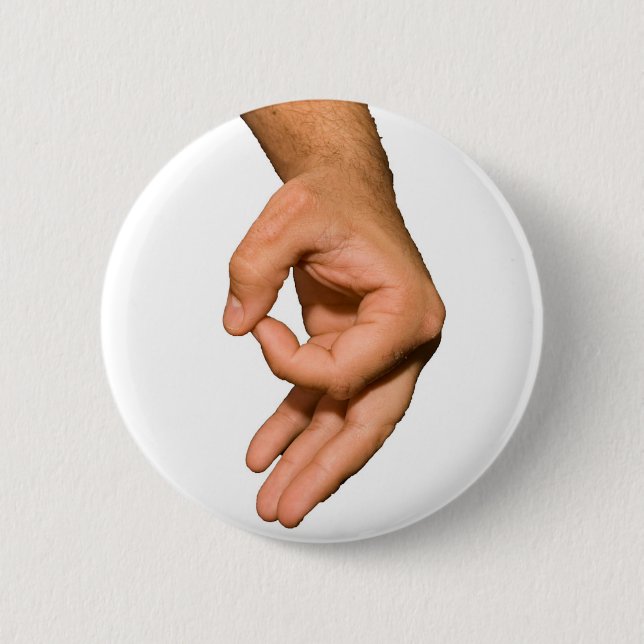 Macaron Rond 5 Cm Main de jeu de cercle (Devant)
