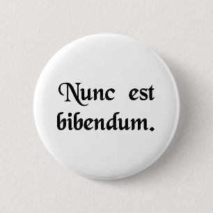 Macaron Rond 5 Cm Maintenant nous devons boire