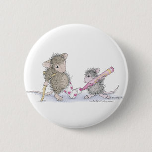 Macaron Rond 5 Cm Maison-Souris Designs® - goupilles