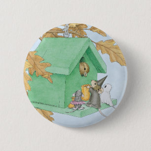 Macaron Rond 5 Cm Maison-Souris Designs® - goupilles