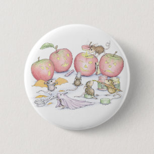 Macaron Rond 5 Cm Maison-Souris Designs® - goupilles