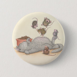 Macaron Rond 5 Cm Maison-Souris Designs® - goupilles