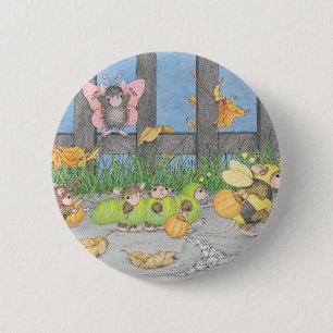 Macaron Rond 5 Cm Maison-Souris Designs® - goupilles