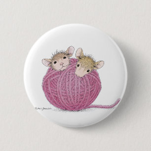 Macaron Rond 5 Cm Maison-Souris Designs® - goupilles