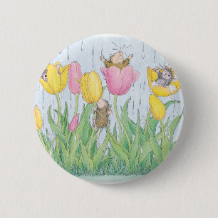 Macaron Rond 5 Cm Maison-Souris Designs® - goupilles