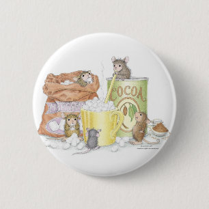 Macaron Rond 5 Cm Maison-Souris Designs® - goupilles