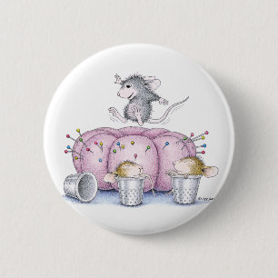 Macaron Rond 5 Cm Maison-Souris Designs® - goupilles