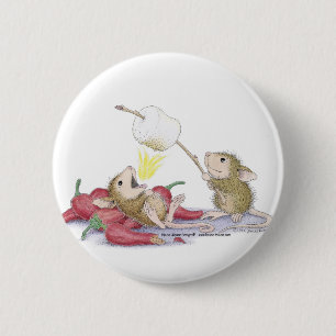 Macaron Rond 5 Cm Maison-Souris Designs® - goupilles