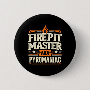 Macaron Rond 5 Cm Maître de foyer pyromancie pyrotechnie Foyer extér
