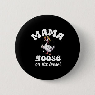 Macaron Rond 5 Cm Mama Goose Le Jour Des Mères Perdues Silly Goose M