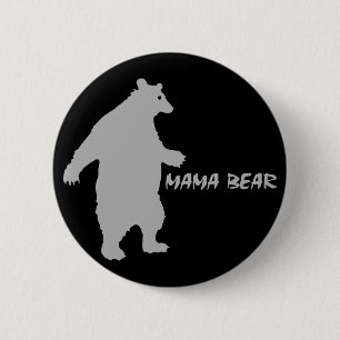 Macaron Rond 5 Cm Maman Bear