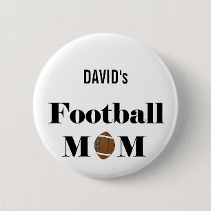 Macaron Rond 5 Cm maman du football